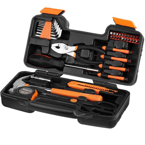 VonHaus Orange Homeowner Tool Set