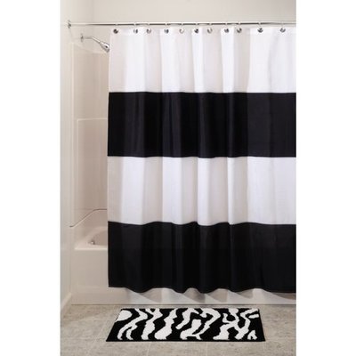 InterDesign Zeno Waterproof Shower Curtain