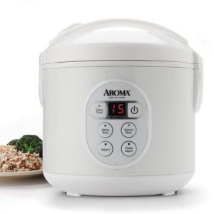 Aroma Housewares 8-Cup Digital Rice Cooker and Food Steamer