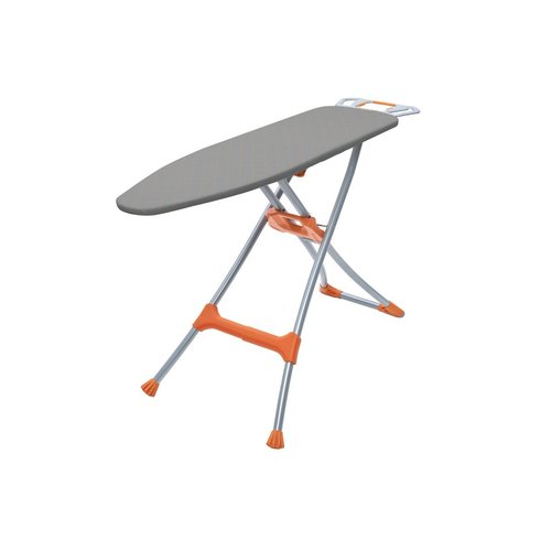 Homz DurablePremium Steel Top Ironing Board with Wide Leg Stability