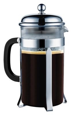 SterlingPro French Coffee Press 8 Cup (1 liter, 34 oz), Chrome