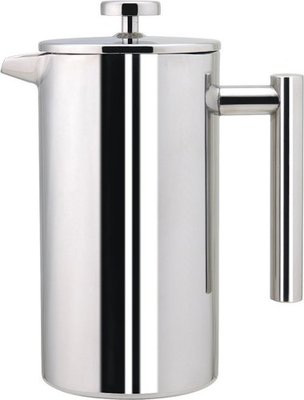 French Coffee Press - Double Wall 100% Stainless Steel - 32 Oz - by Utopia Kitchen