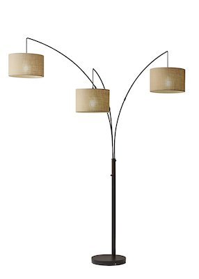 Adesso 4238-26 Trinity Arc Floor Lamp Antique Bronze FinisH