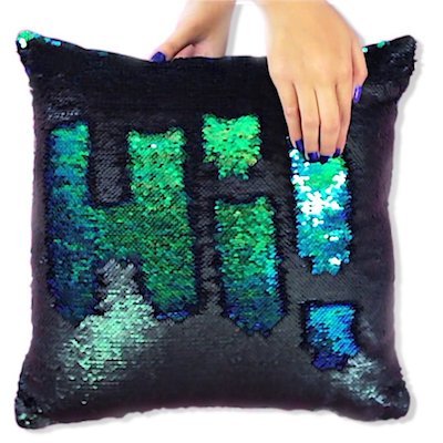 Mermaid Pillow by Ankit