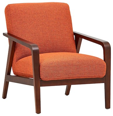 Rivet Huxley Mid-Century Accent Chair