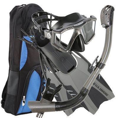 U.S. Divers Lux Platinum Snorkeling Set