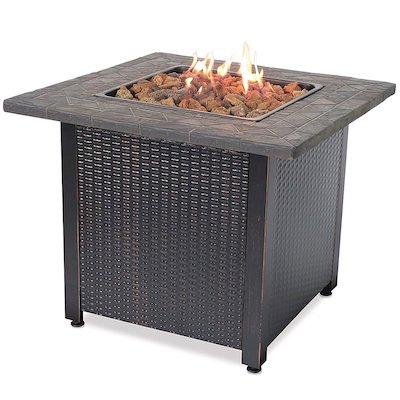Endless Summer 30-Inch Square Gas Fire Pit