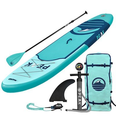 PEAK Inflatable Stand Up Paddle Board Complete Package