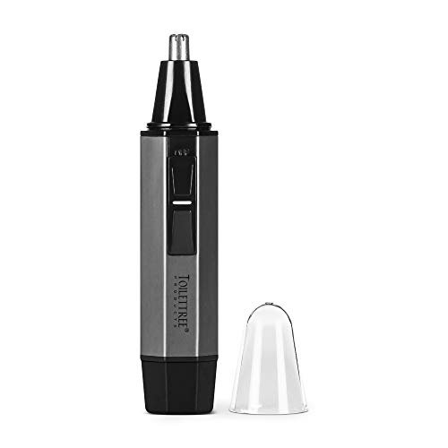 Professional Nose Trimmer with LED Light, Silver