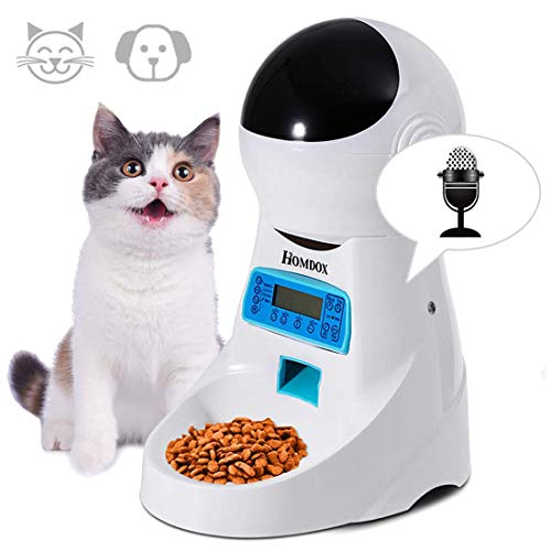 Homdox Food Dispenser for Cat and Dog