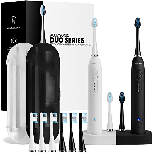 AquaSonic Duo Dual Handle Toothbrush