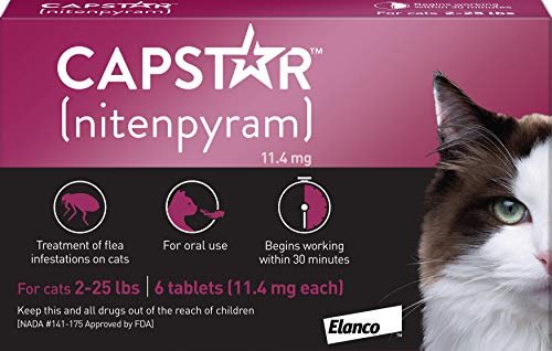 Capstar Fast-Acting Oral Flea Treatment for Cats