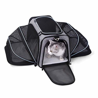 Aivituvin Pet Carrier for Dog and Cat, Soft Sided Collapsible Travel Bags