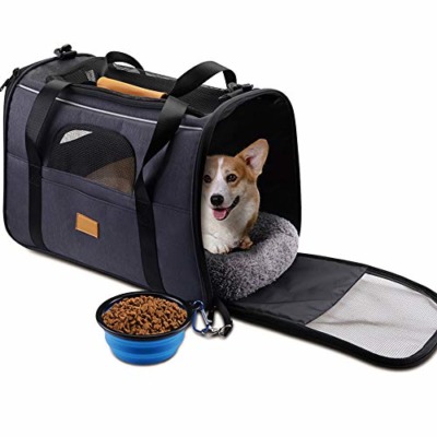 Dog Carrier Backpack, Pet Carrier Bag with Mesh for Small Dogs Cats