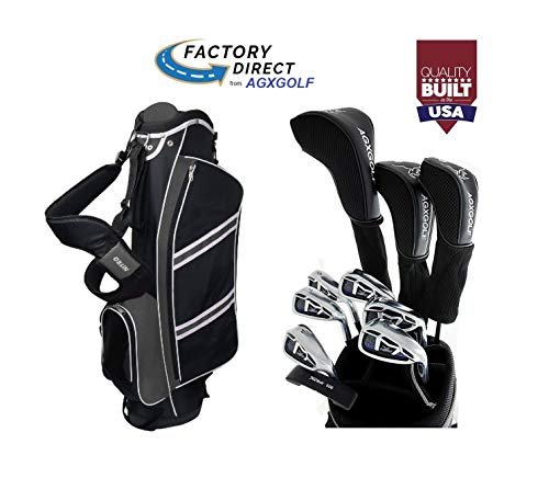 AGXGOLF Senior Men's Magnum Edition Complete Golf Club Set w/Stand Bag