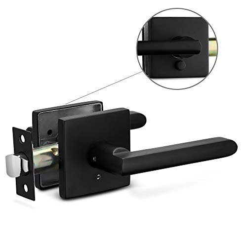 Berlin Modisch Privacy Lever Door Handle Slim Square