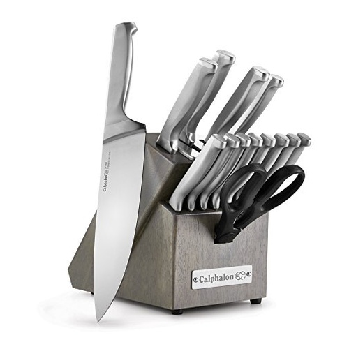 Classic Self-Sharpening Stainless Steel Knife Set by Calphalon