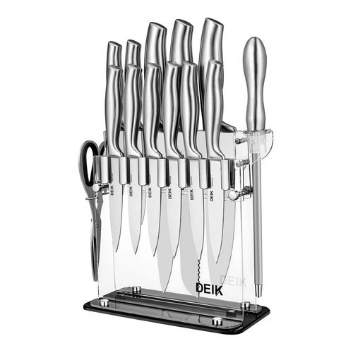 Super Sharp Stainless Steel Knife Set by Deik