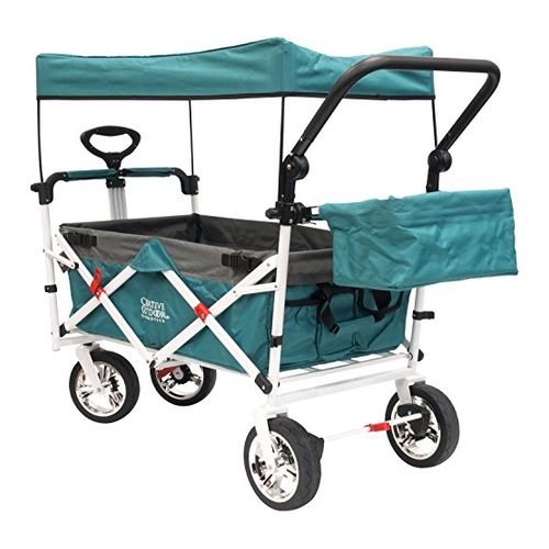 Creative Outdoor Push Pull Collapsible Folding Wagon Carts