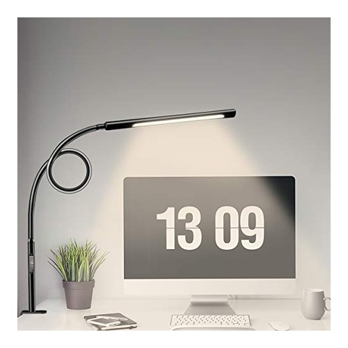 LED Desk Lamp With Clamp by Wellwerks