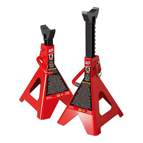 BIG RED T46002A Torin Steel Jack Stands with 6 Ton Capacity