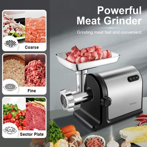 Aobosi Electric Meat Grinder with easy One-Button Control