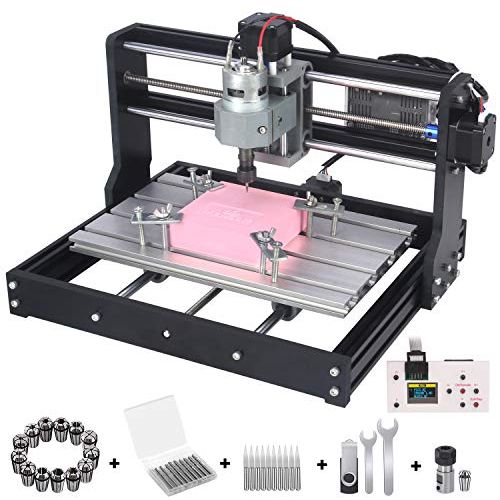 Upgraded 3018 Pro CNC Router Kit with many accessories